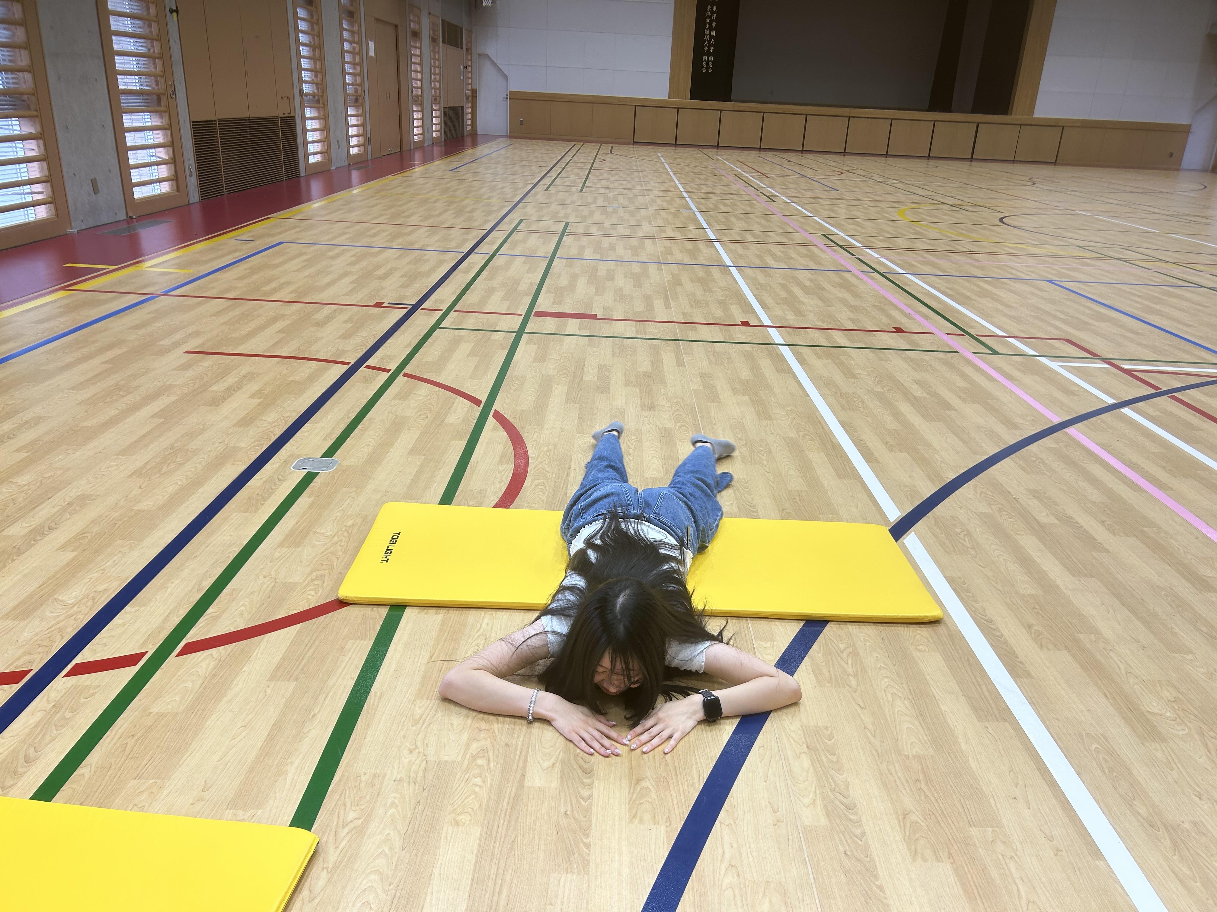 開脚②